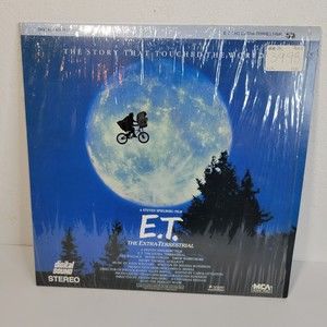 E.T. The Extra Terrestrial. Laserdisc  UNTESTED